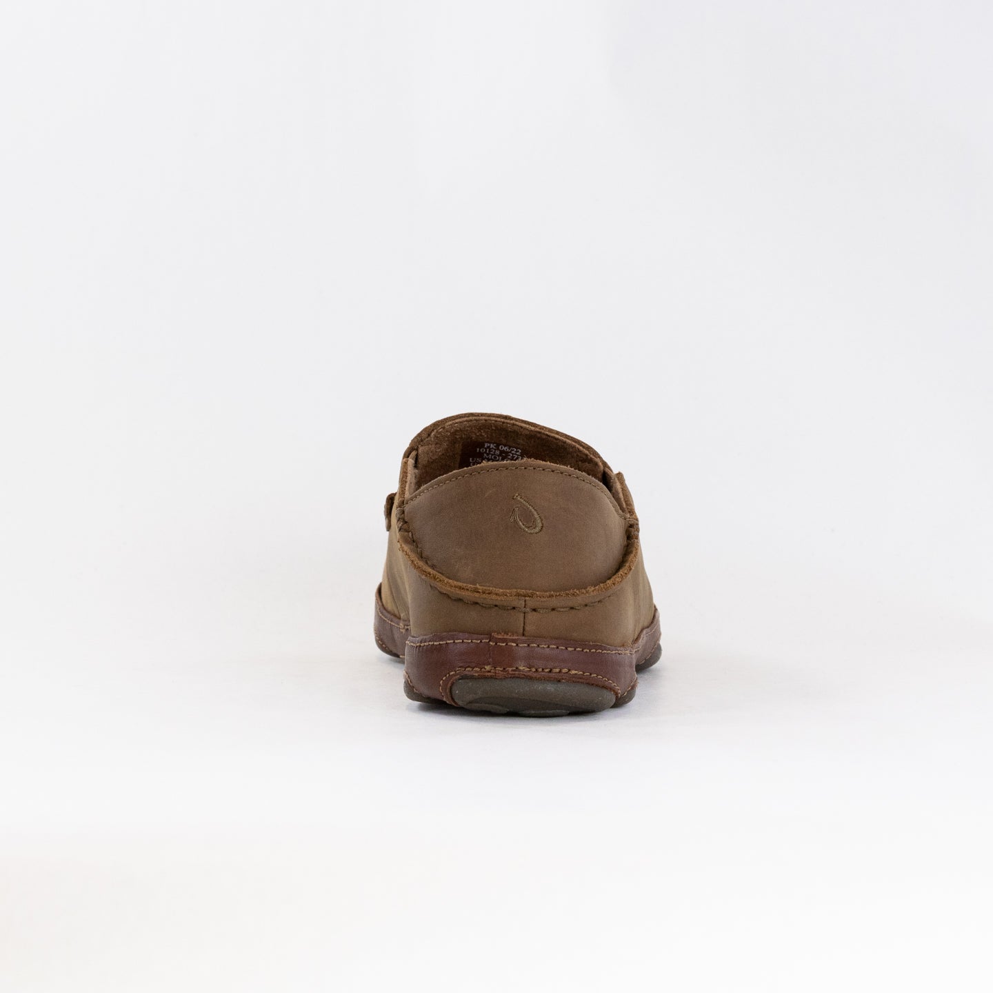 Olukai Men's Moloa Leather Shoes in Ray/Toffee Color Scheme