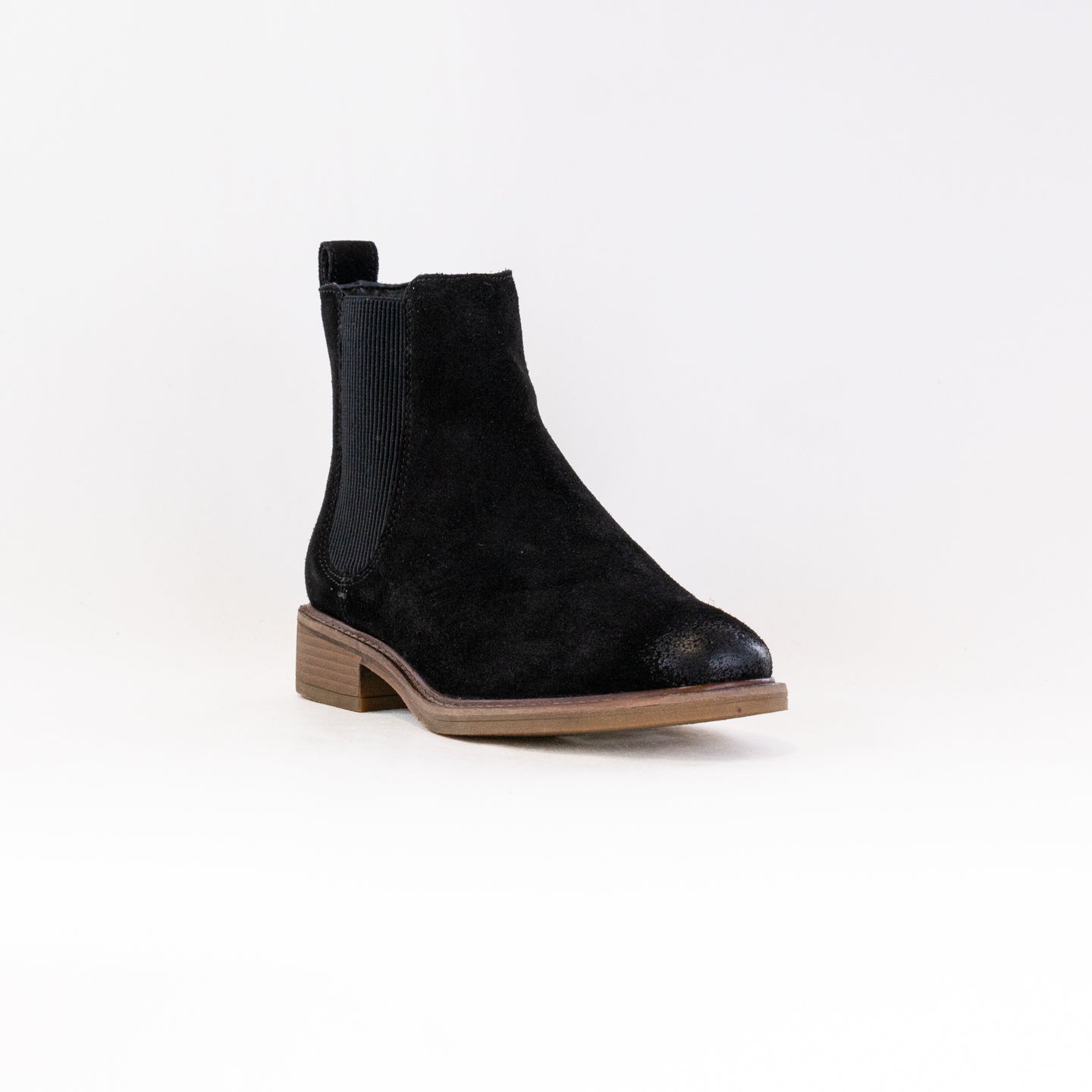Clarks Women's Arlo 2 Cologne Chelsea Boots in Black Suede