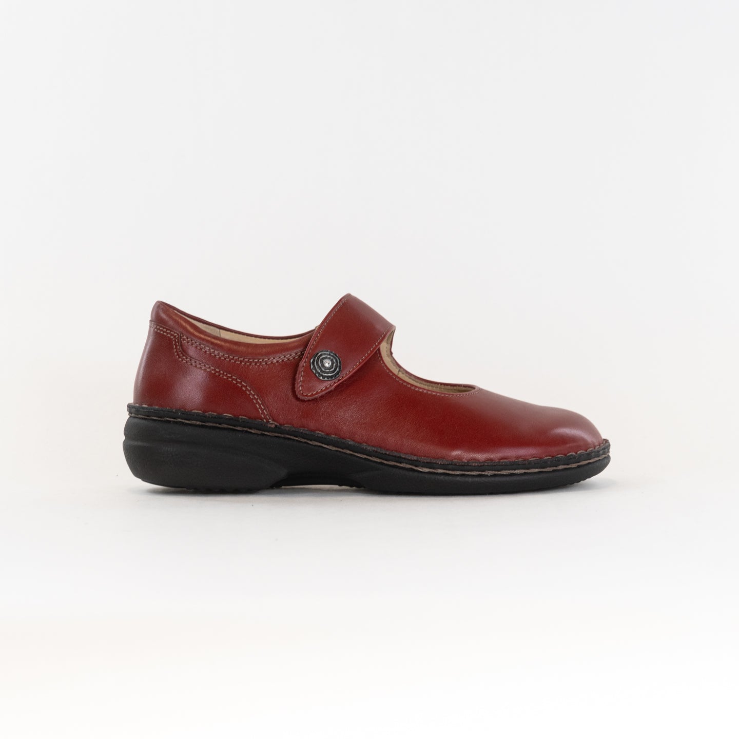 Finn Comfort Women's Laval Adjustable Strap Campari Shoes