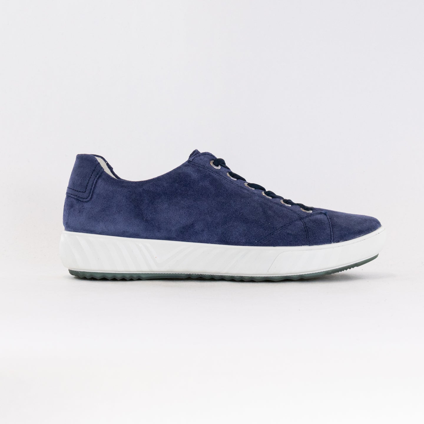 Women's Ara Alexandria Indigo Suede Lace - Up Casual Sneakers for Everyday Wear