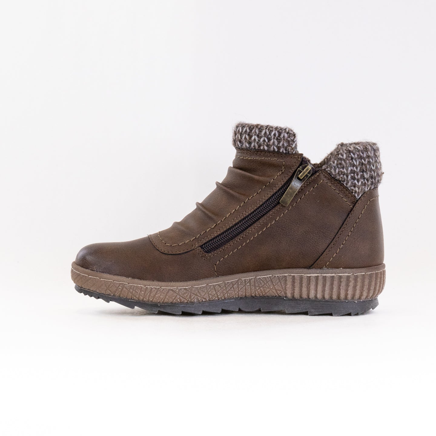 Women's Spring Step Cleora Chocolate Water-Resistant Pull-On Booties