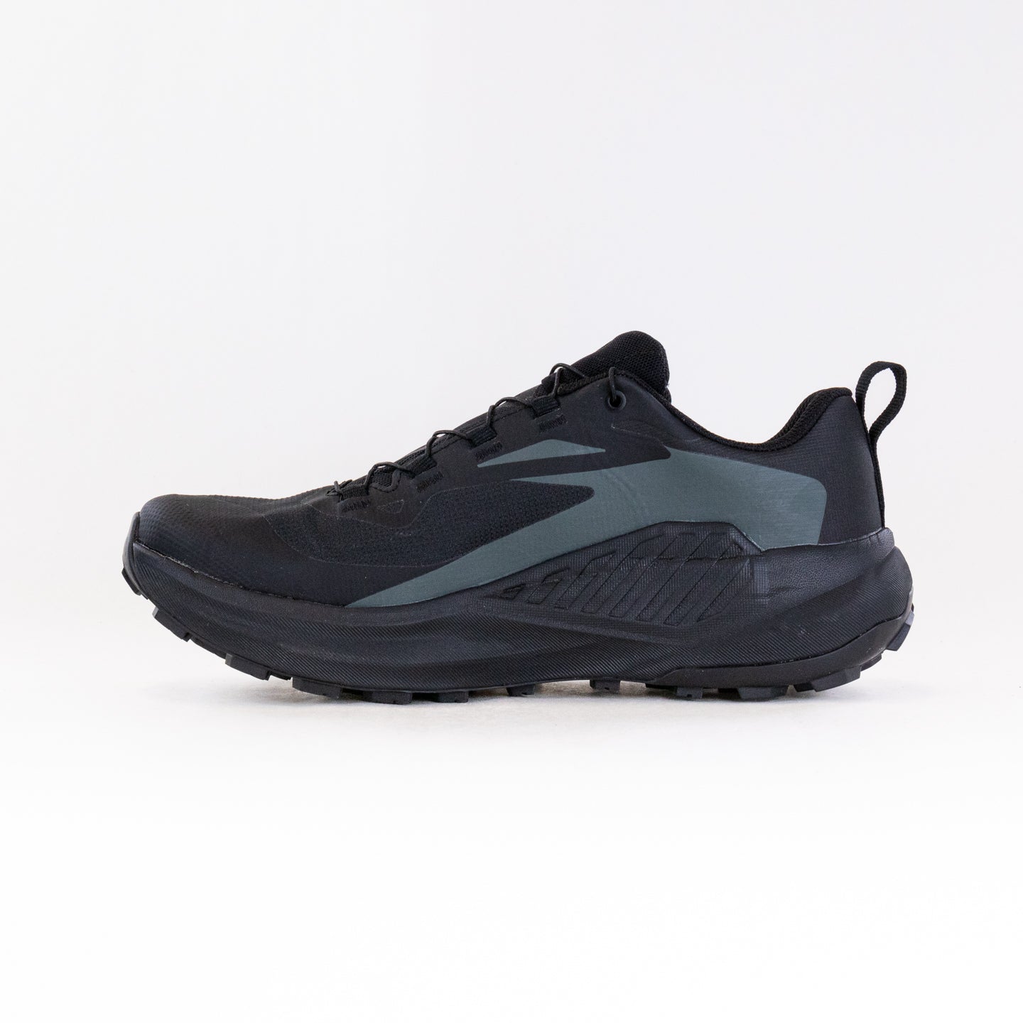 Men's SALOMON Genesis GTX Running Shoes - Black, Green, Urban Colors