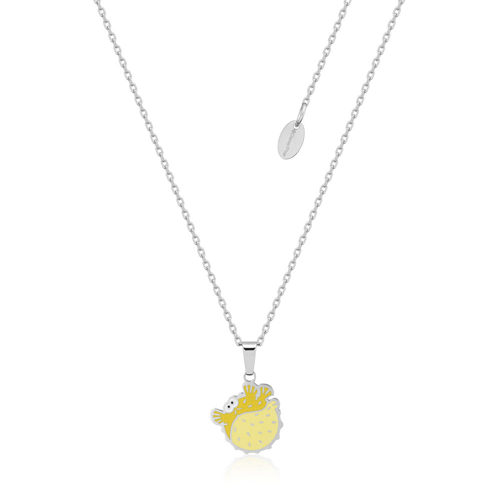 Disney Finding Nemo Stainless Steel Adorable Bloat Pendant with 47cm Chain