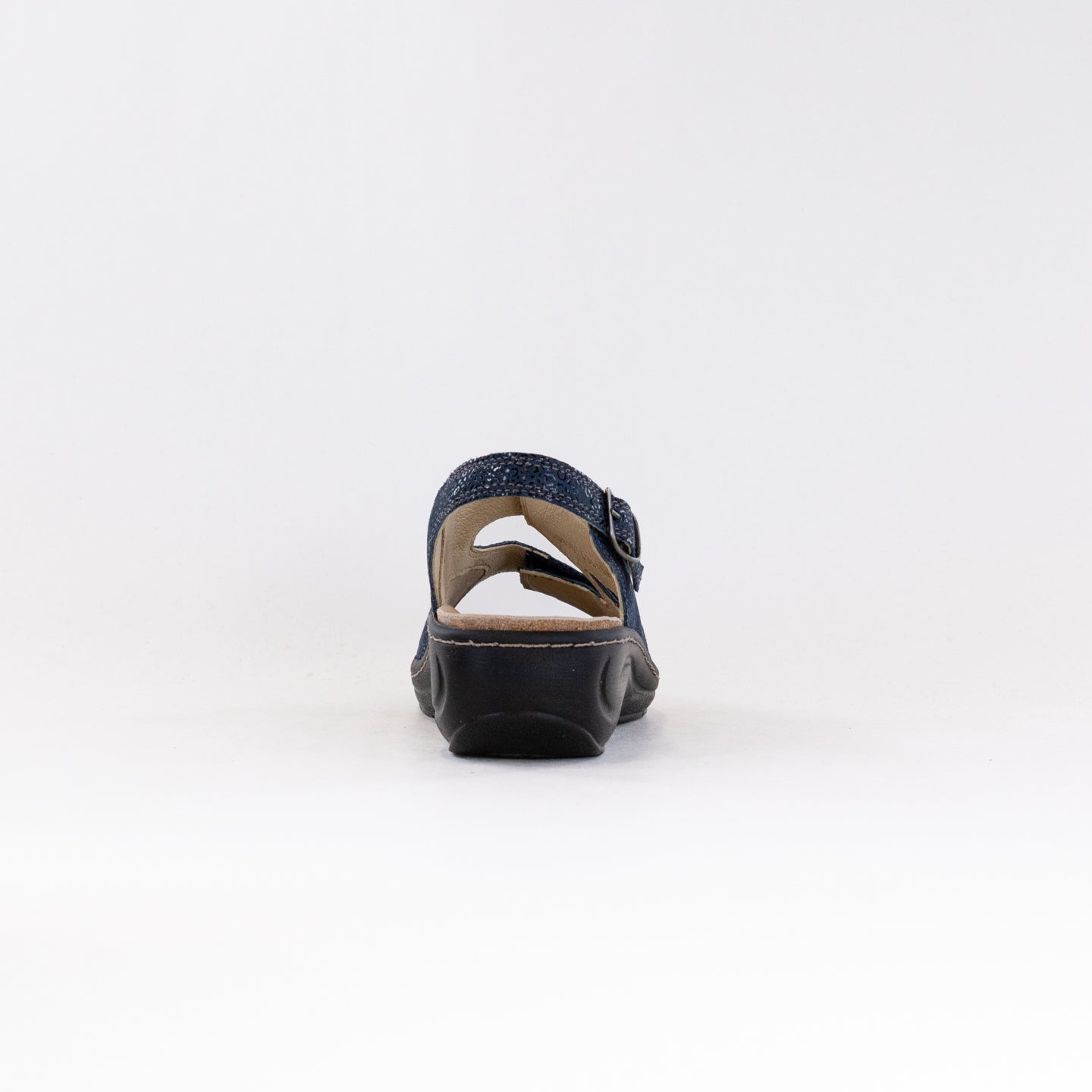 Women's Fidelio Vienna Marine Theo Casual Leather Backstrap Sandals
