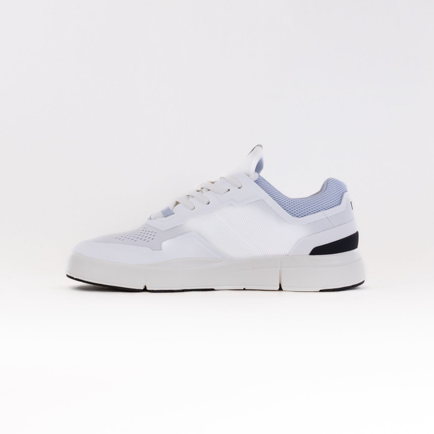Women's White/Heather On The Roger Spin - Trendy Tennis-Inspired Sneakers