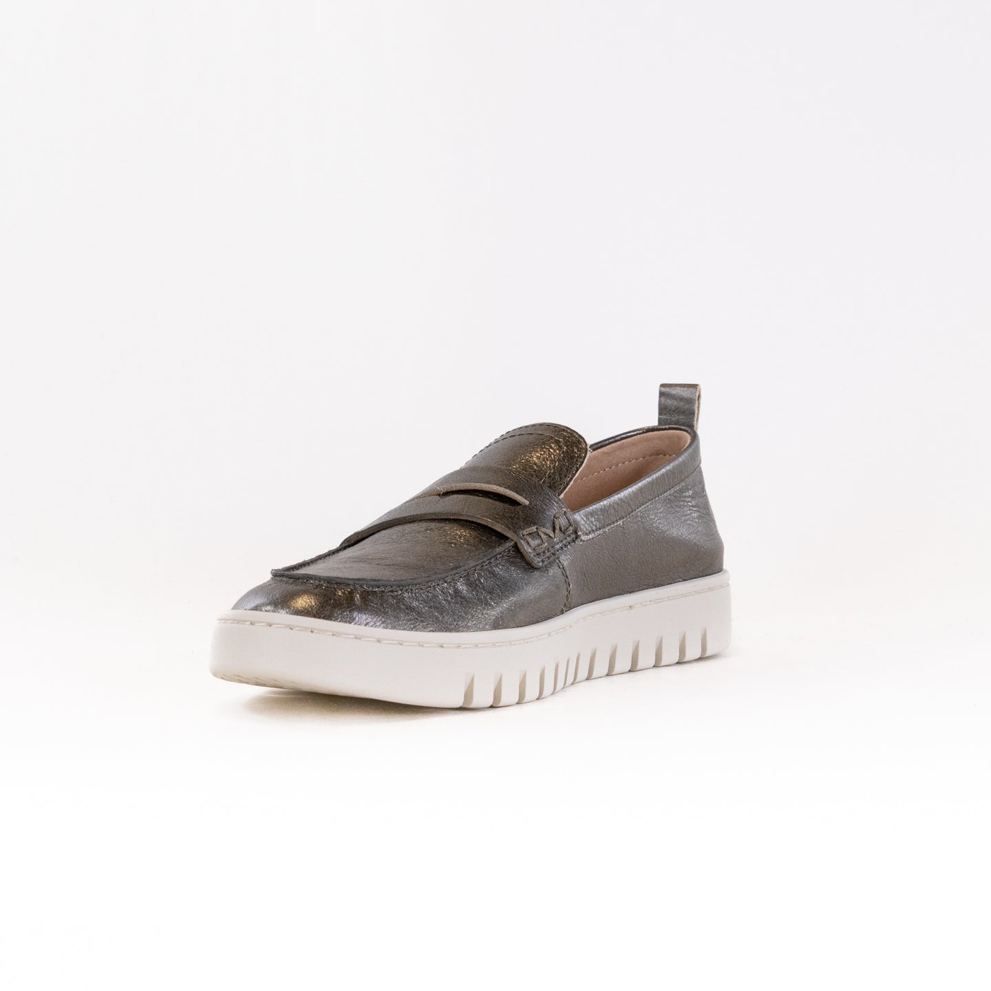 Vionic Women's Uptown Gunmetal Loafers - Ideal Packable and Versatile Footwear