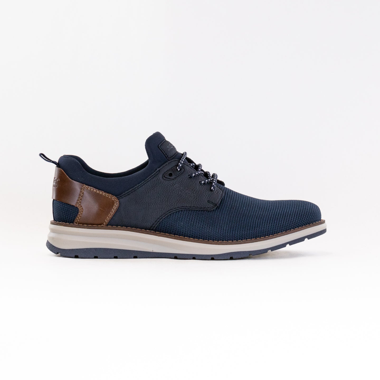 Navy Men's Rieker Dustin 50 Comfort Slippers