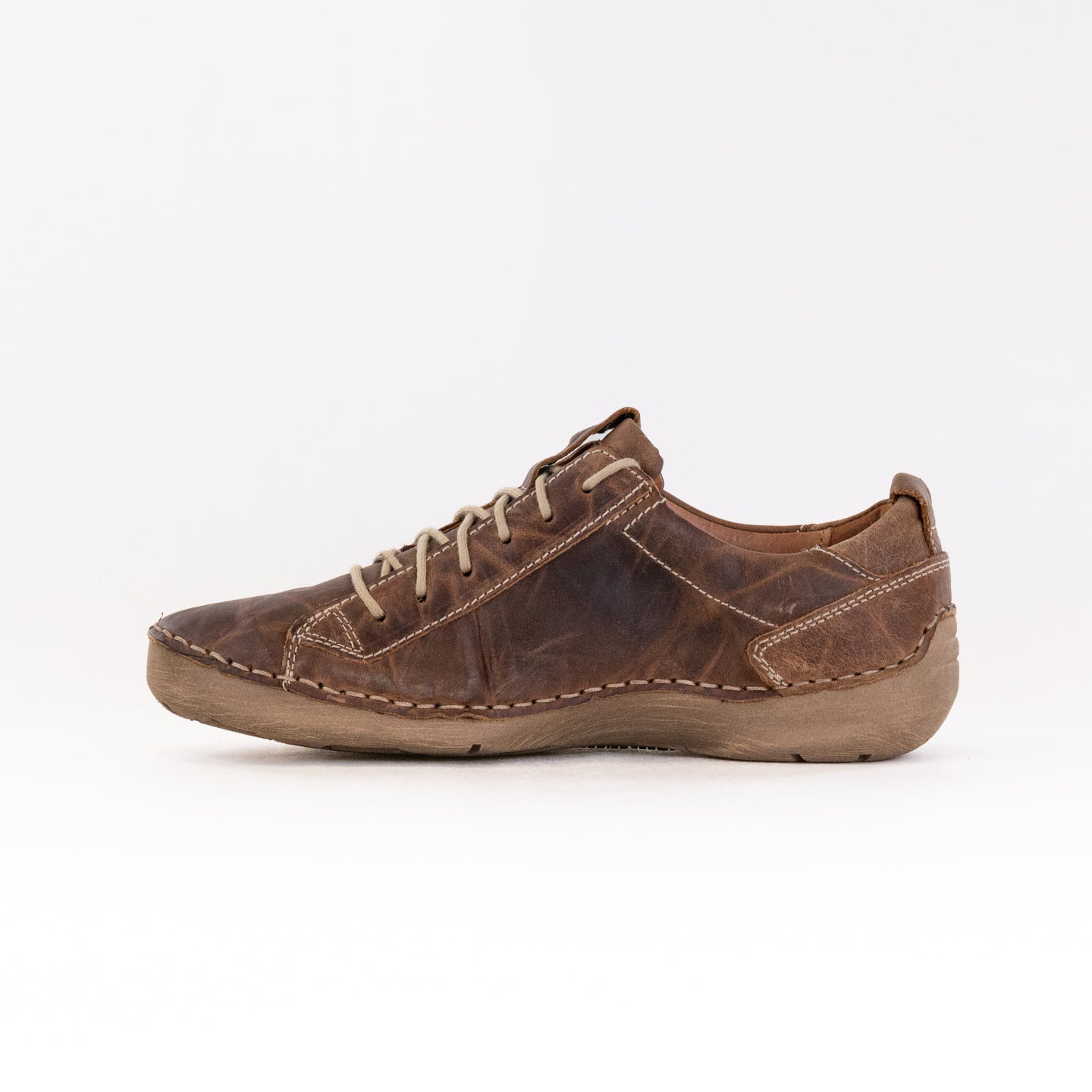 Josef Seibel Fergey 56 Women's Brandy Color European Style Comfortable Sneakers