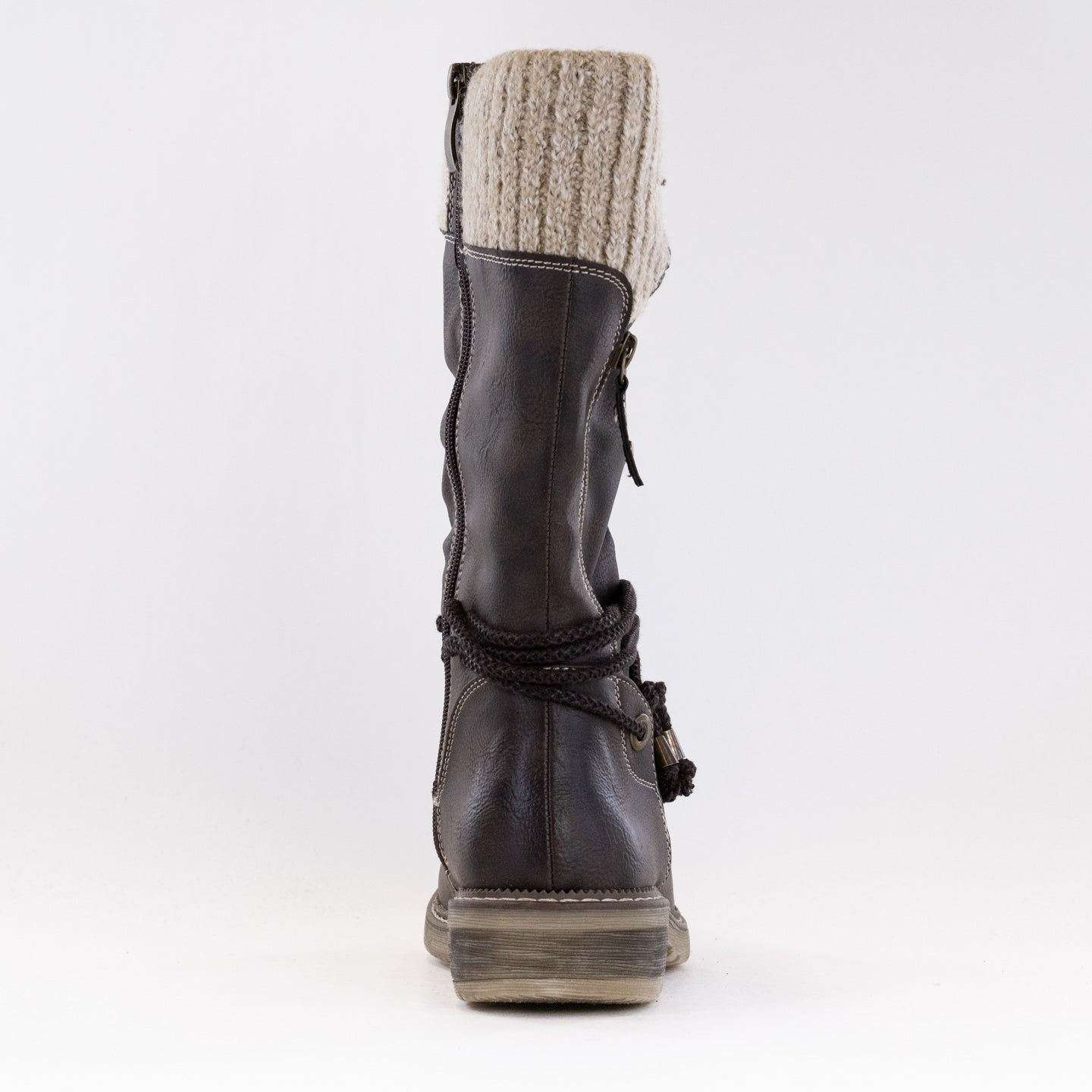 Women's Dark Brown Spring Step Acaphine Water-Resistant Boots
