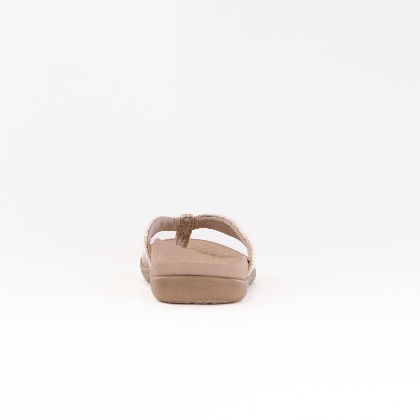 Women's Vionic Shore Toe Post Sandal in Natural/Gold with VioMotion Tech