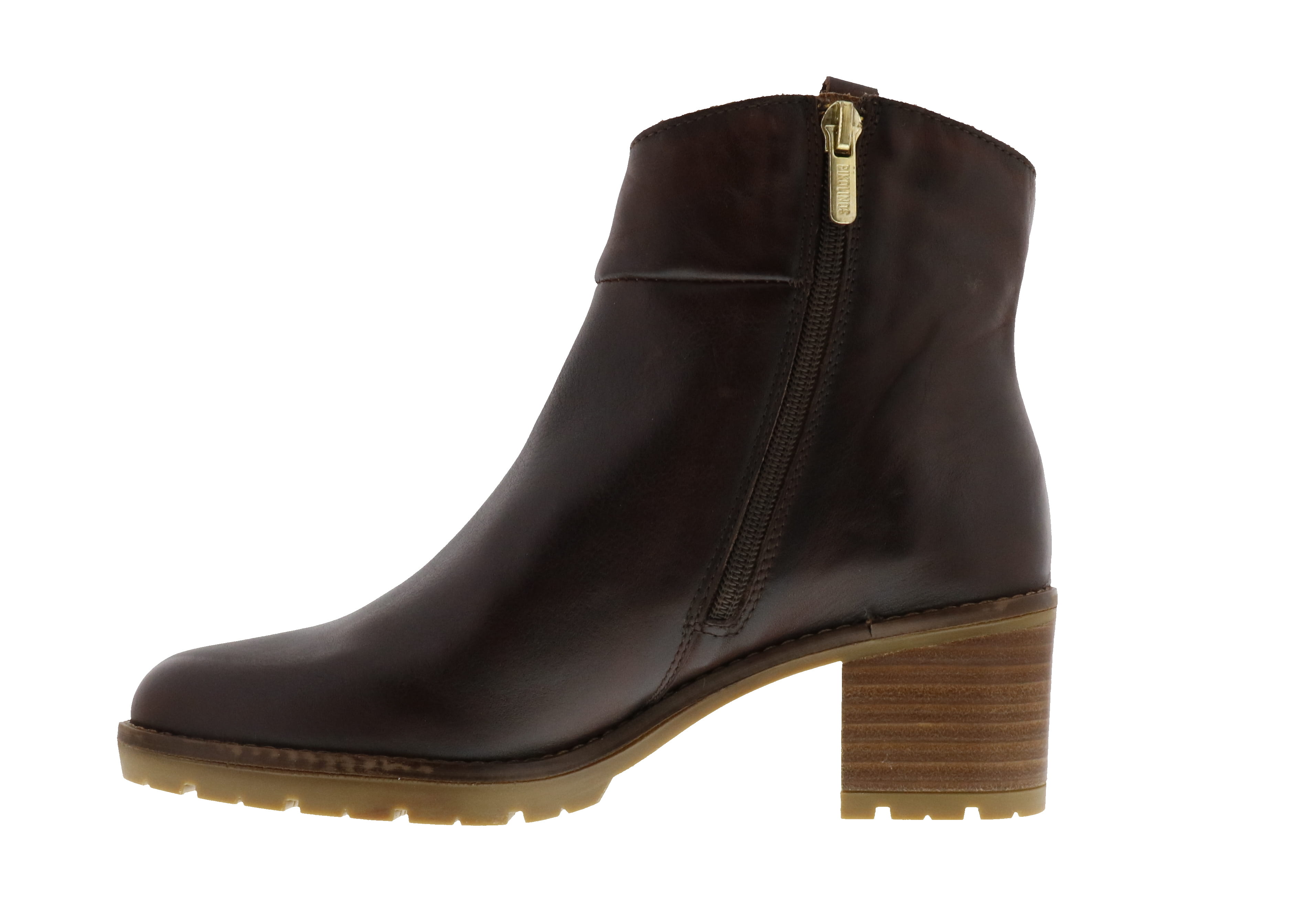 Pikolinos Women's Caoba Hand - Brushed Leather Ankle Boots with Non - slip Sole