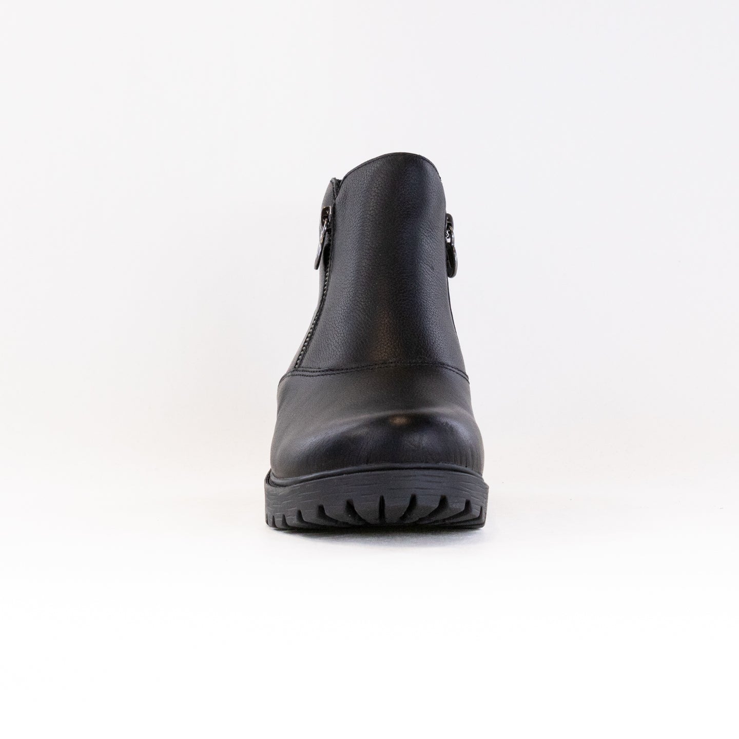 Women's Alegria Rorie Leather Booties in Stylish Black Bird Color