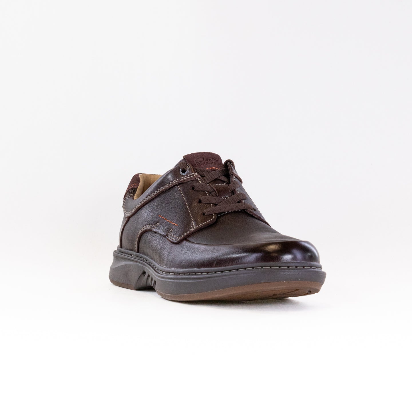 Clark's Men's Un Briley Lace Casual Comfort Shoes in Mahogany Color