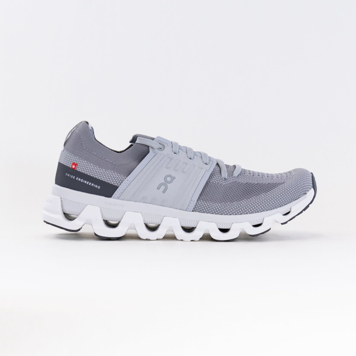 On Men's Cloudswift 3 Road Running Shoes - Alloy/Glacier Colorway