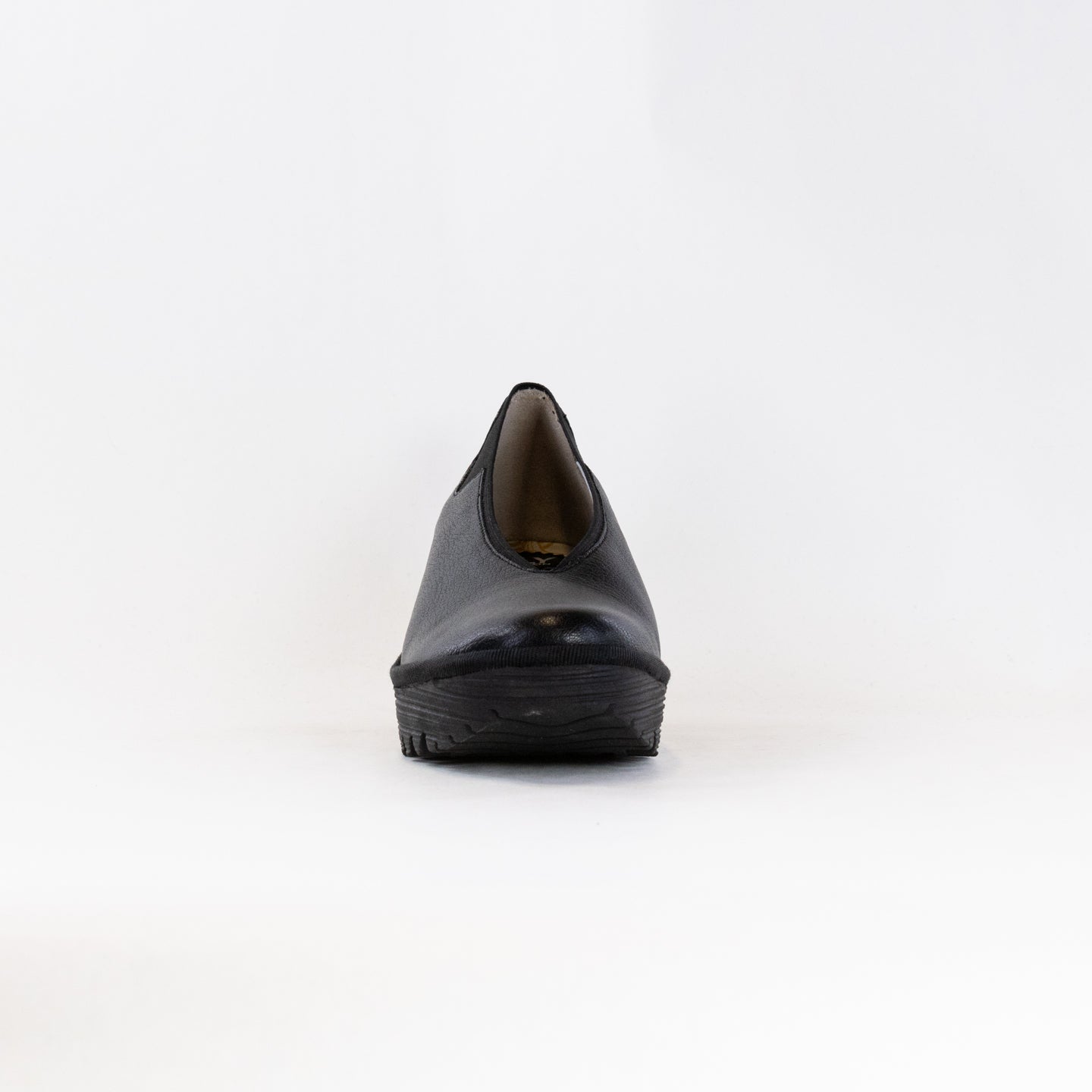 Stylish Women's Black FLY LONDON YOZA438FLY Heels