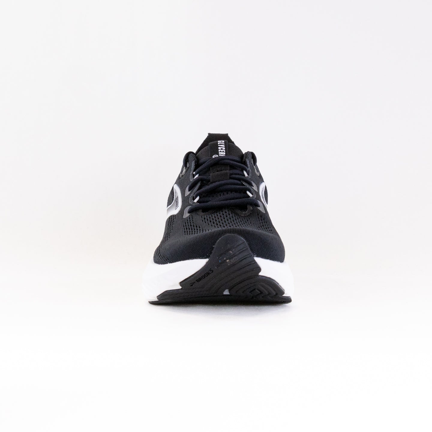 Men's Brooks Glycerin 22 Running Shoes in Black, Grey, and White