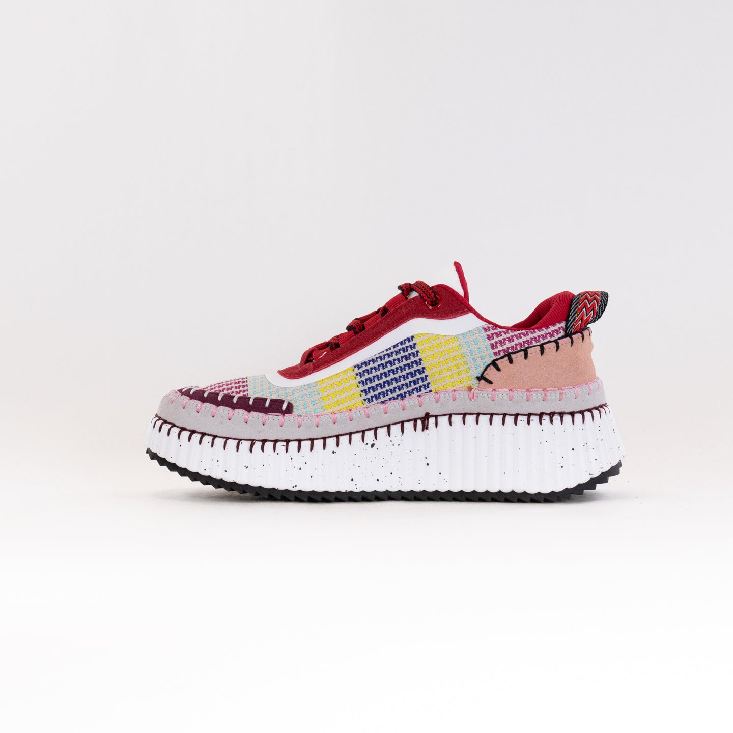 Gelato Stella Women's Platform Sneakers in Striking Rocket Red