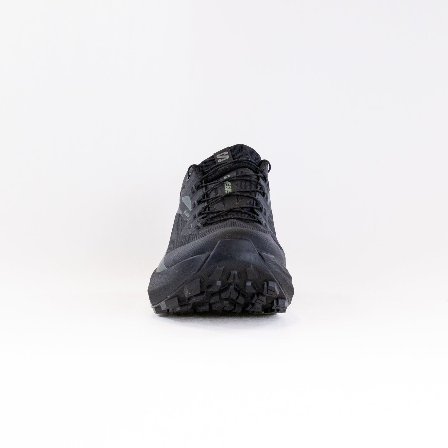 Men's SALOMON Genesis GTX Running Shoes - Black, Green, Urban Colors