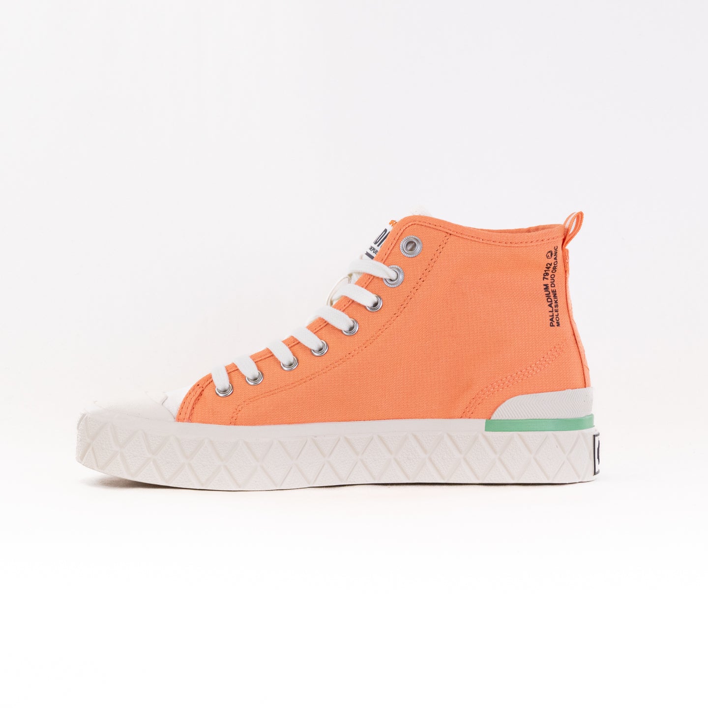 Palladium Women's Organic Palla Ace Chukka Sneaker-Boot in Sunstone Orange Color