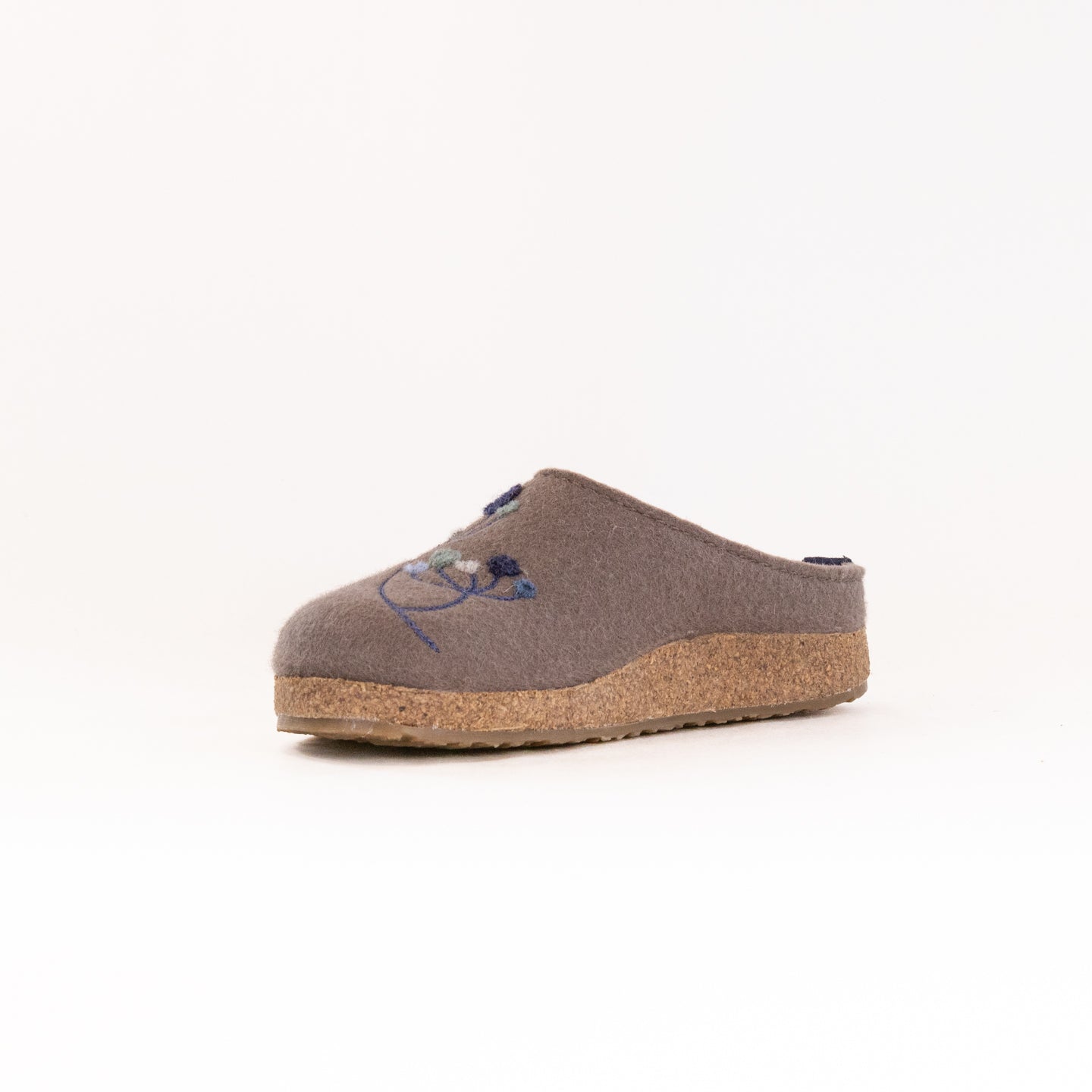 Haflinger Women's Amaya Clogs in Truffle - Breathable and Cozy