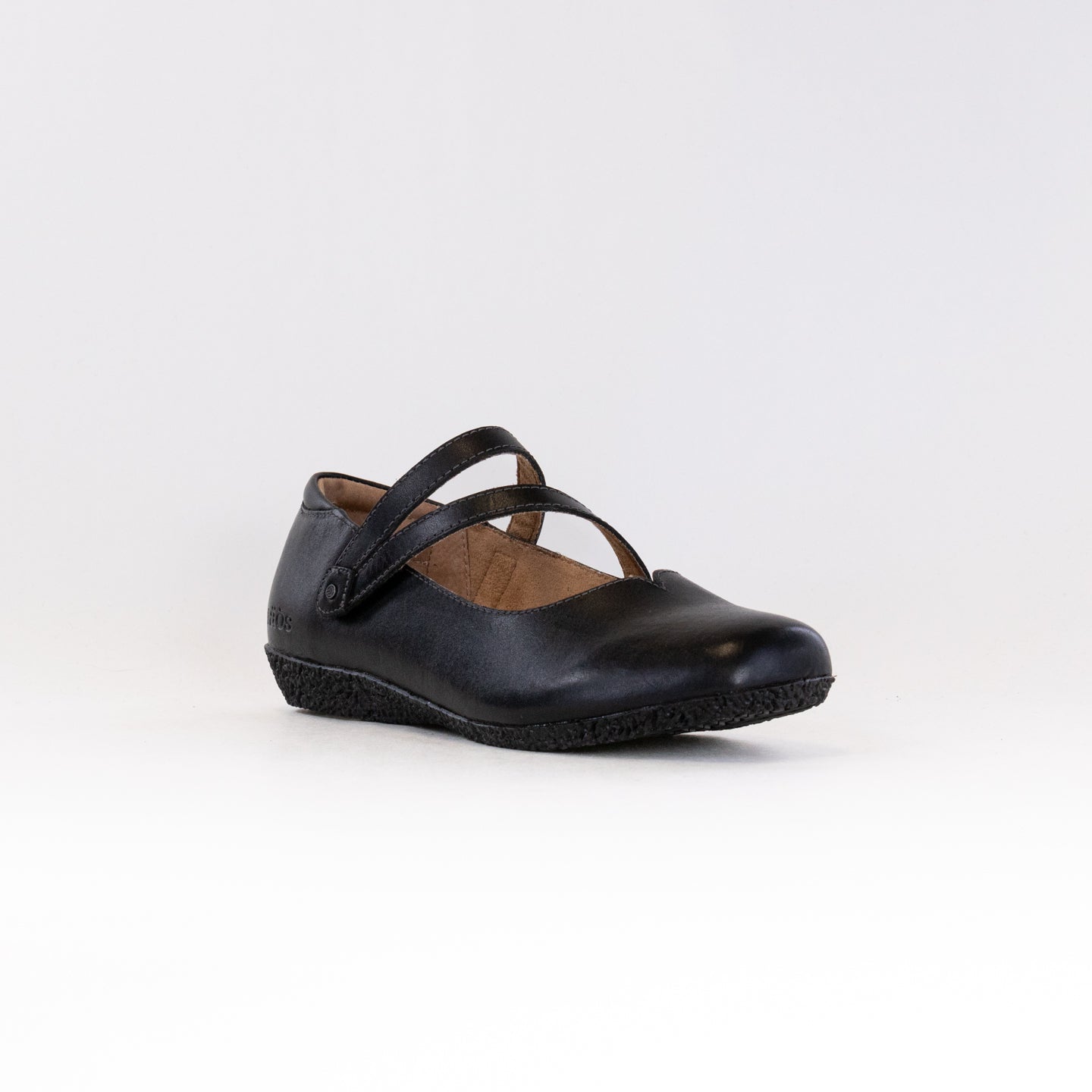 Stylish Women's Taos Black Banter Leather Flats with All-Day Support