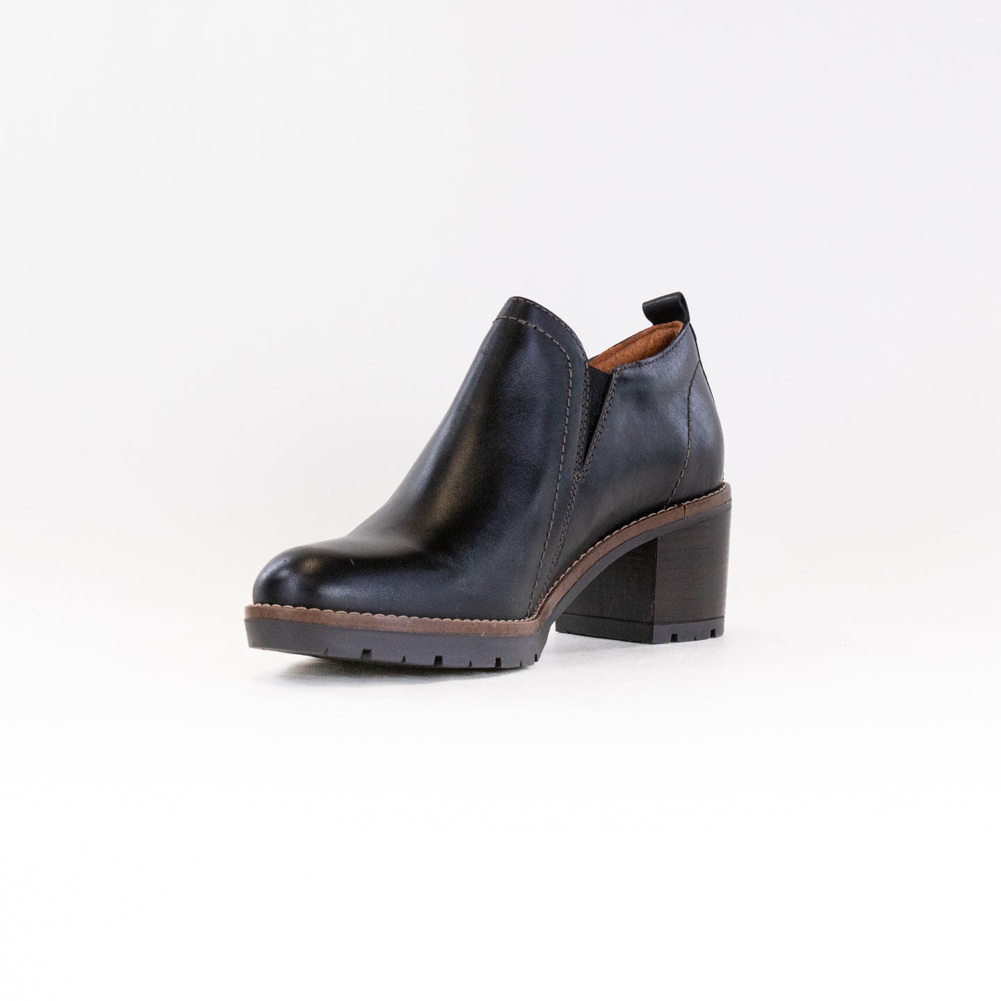 Pikolinos Women's LLANES W7H Black Ankle Boots with Stylish Hand - Brushed Finish