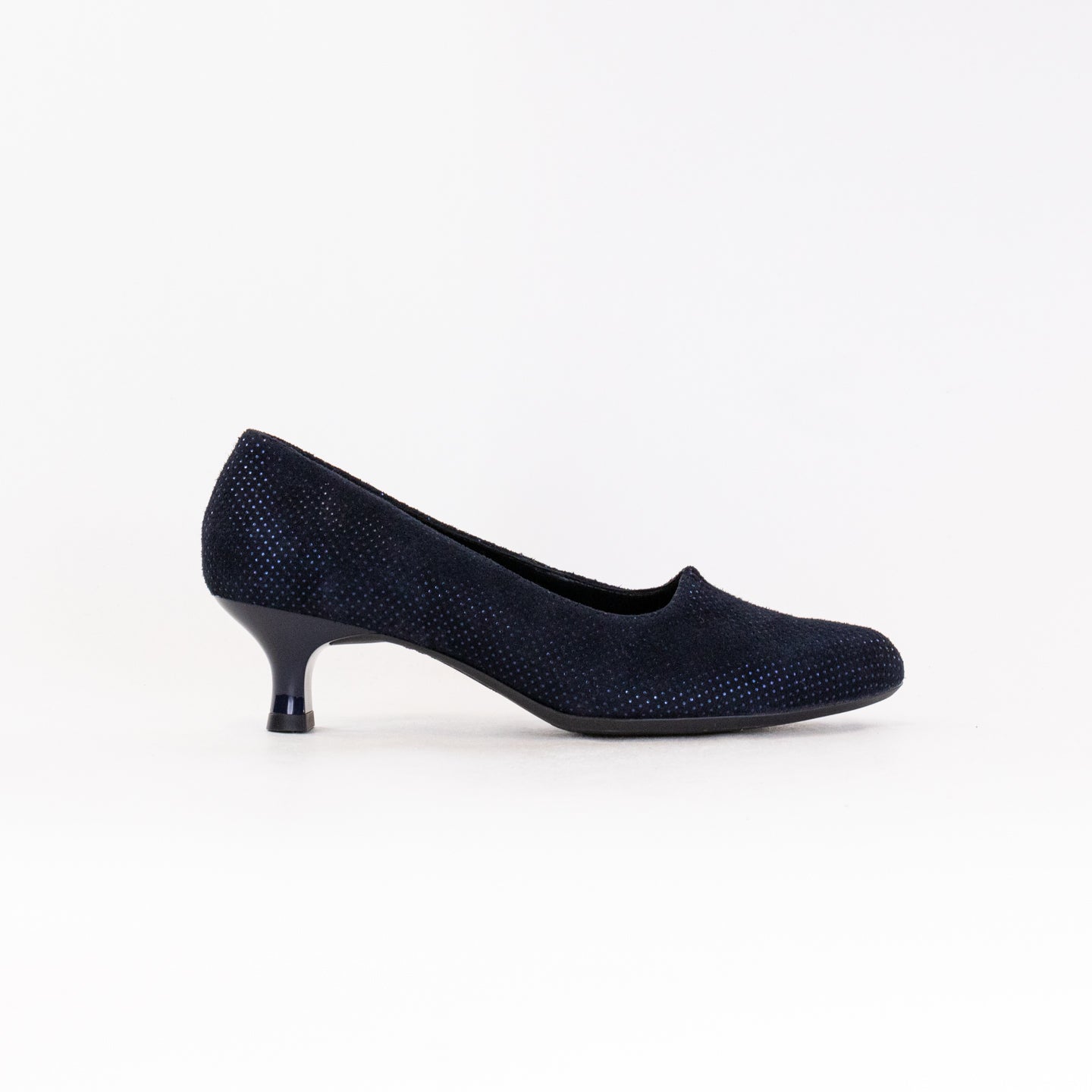 Women's Midnight Ara Kit - Elegant Kitten Heel Shoes