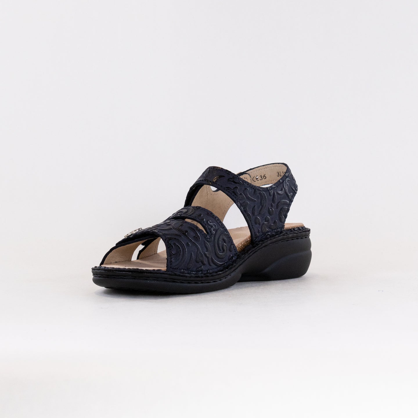 Women's Finn Comfort Gomera-S in Stunning Arabesque Blue