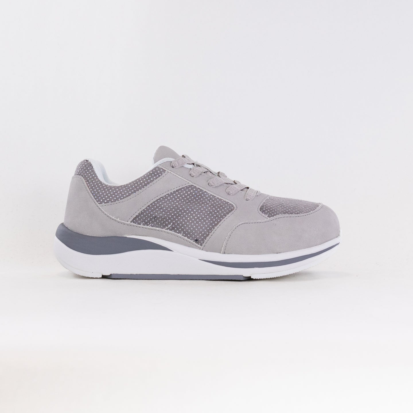 Drew Women's Chippy Casual Walking Shoes - Grey Combination