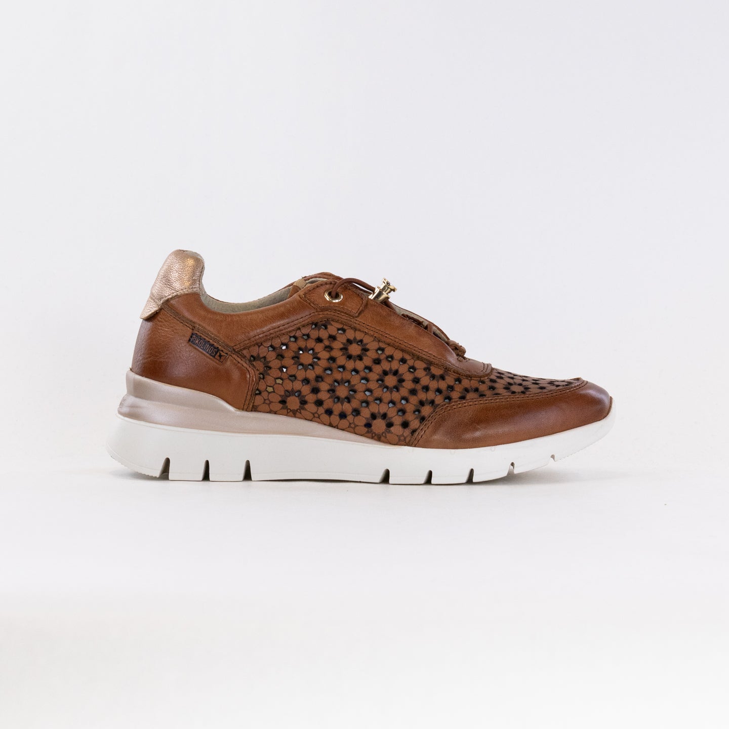 Pikolinos Women's Elegant Cantabria W4R - 6584 Brandy - Adjustable Elastic Closure Sneakers