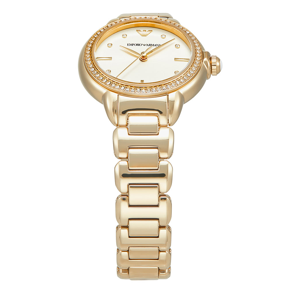 Emporio Armani AR11609 Mia Watch in Stunning Gold Finish