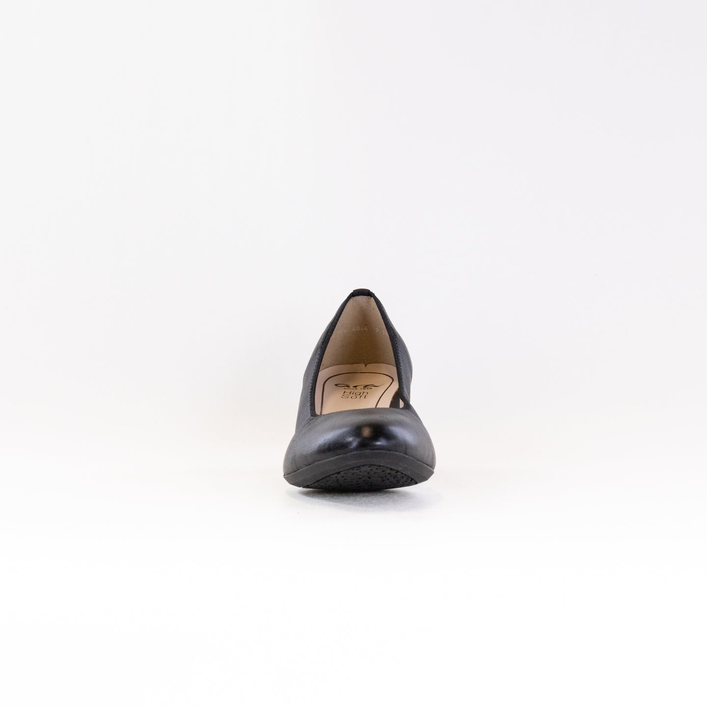 Women's Black Leather Ara Kendall Pumps - Stylish and Comfortable Footwear