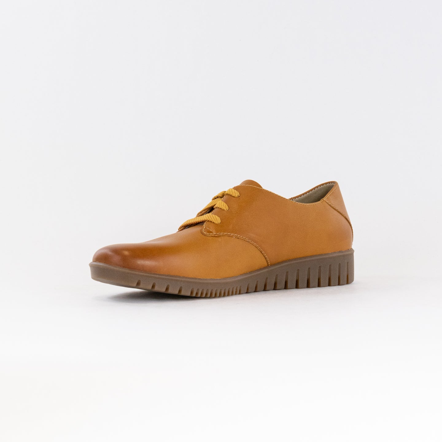 Women's Dansko Libbie Oxford Shoes in Mustard Yellow