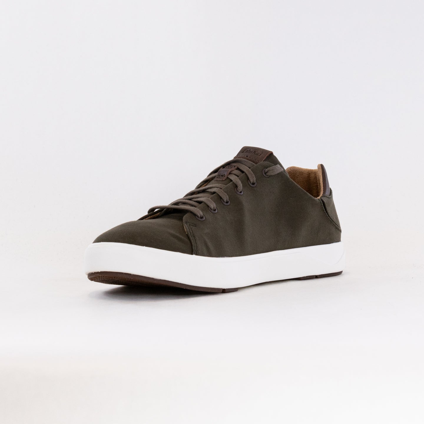 Olukai Men's Lae‘ahi Lī Canvas or Waxed Canvas Sneakers - Husk