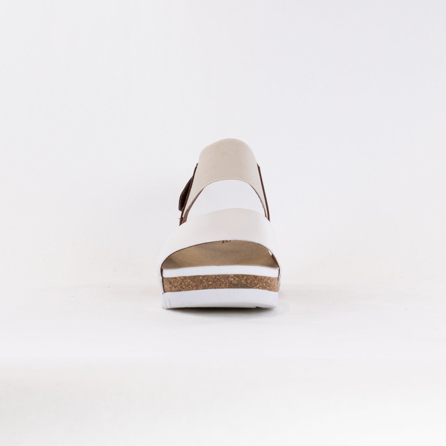 Josef Seibel Women's Quinn 09 Lightweight Flexible Wedge Sandals in Cream Color
