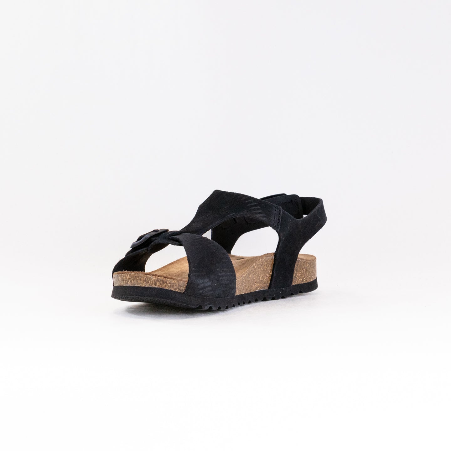 Women's Taos MVP Sandals in Elegant Black Suede