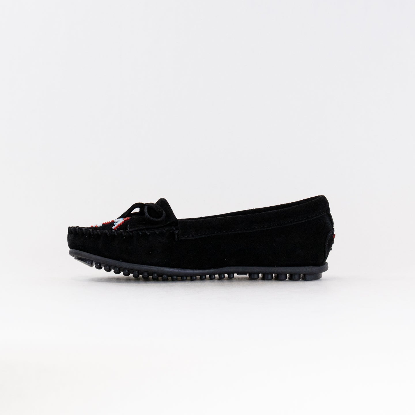 Minnetonka Women's Black Thunderbird Animikii Moccasin Shoes