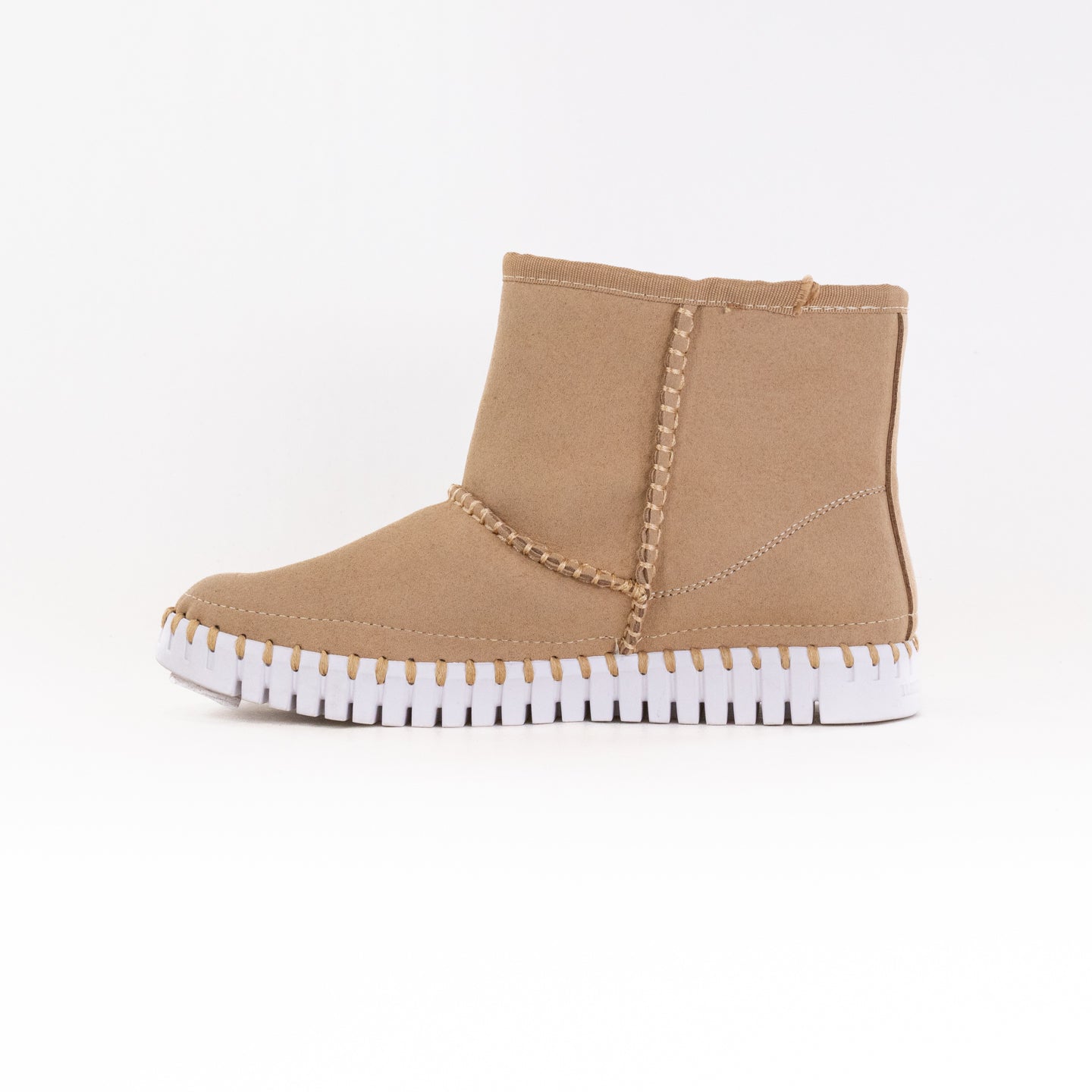 Ilse Jacobsen Women's Tulip 6175 Ankle Boots in Latte Color