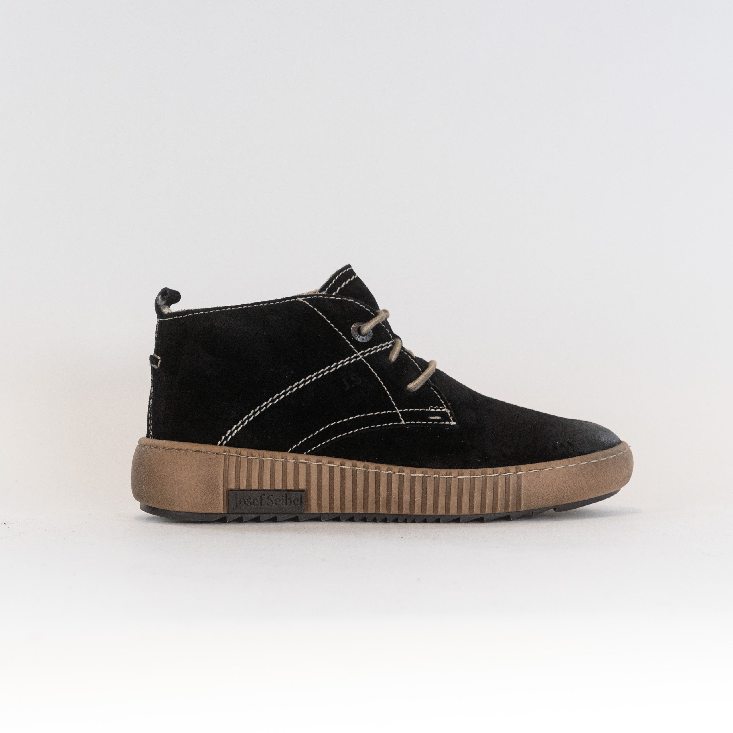 Josef Seibel Women's Black Maren 02 California-Inspired Chukka Booties