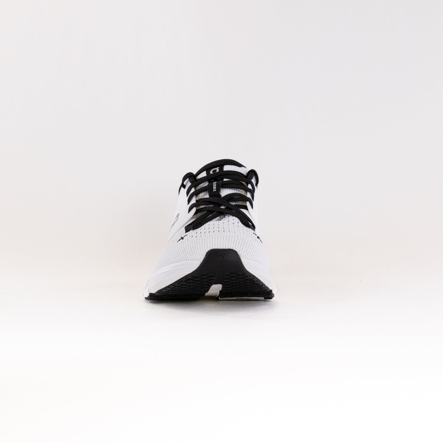 On Men's Cloud X 4 Training Shoes in Ivory and Black Color Scheme