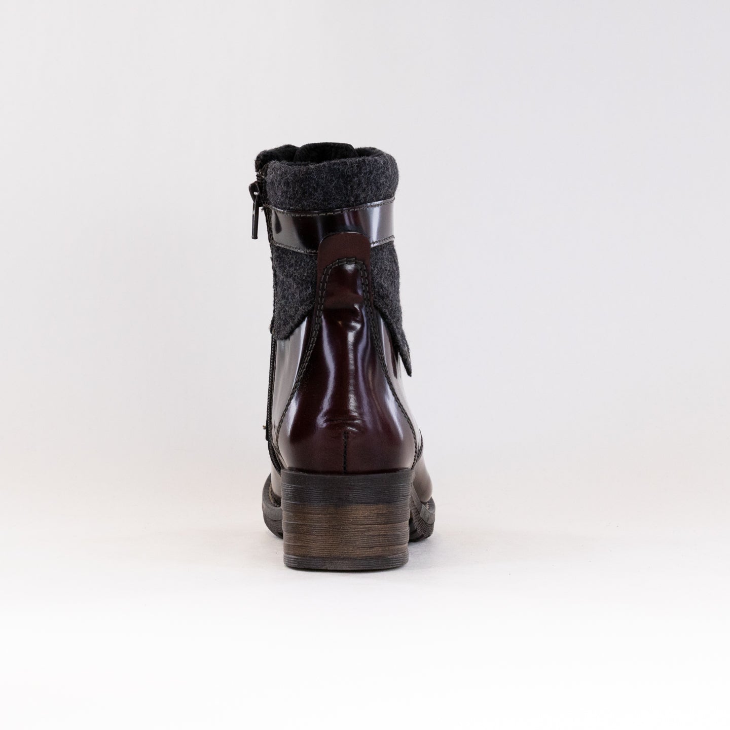 Women's Coffee Bean Dromedaris Kara Burel Stylish Short Padded Boots
