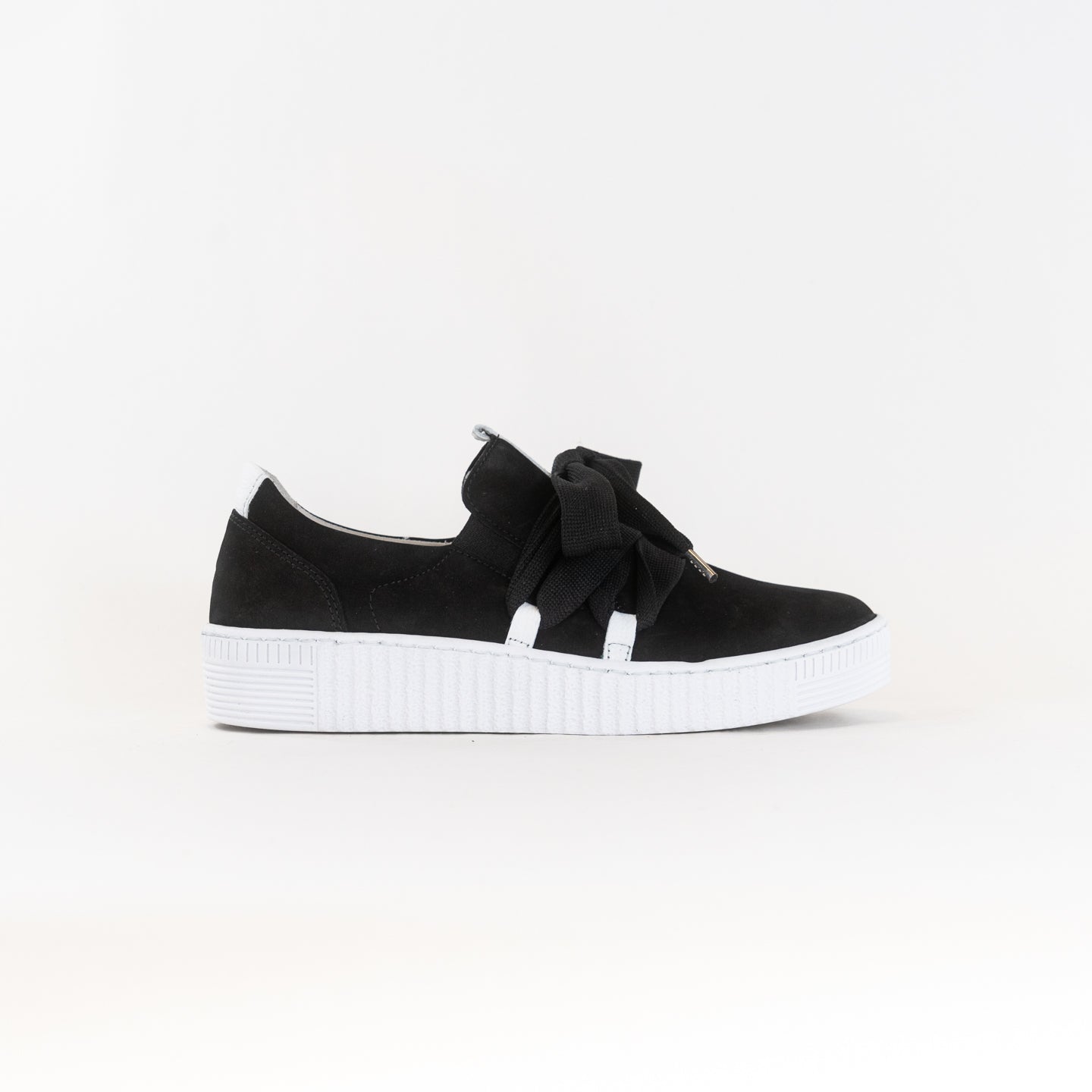 Gabor Women's Black A1 Sneaker 23.333.17 with Comfort Features