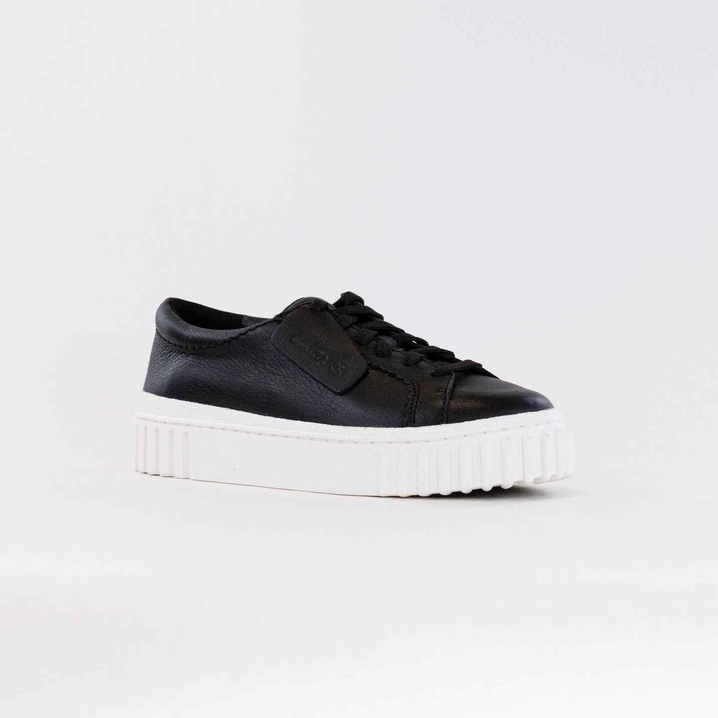 Women's Clarks Mayhill Walk Black Casual Sneakers