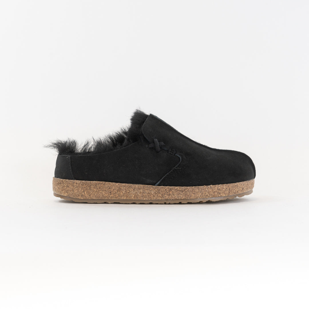 Black Women's Haflinger Saskatchewan Comfortable Footwear