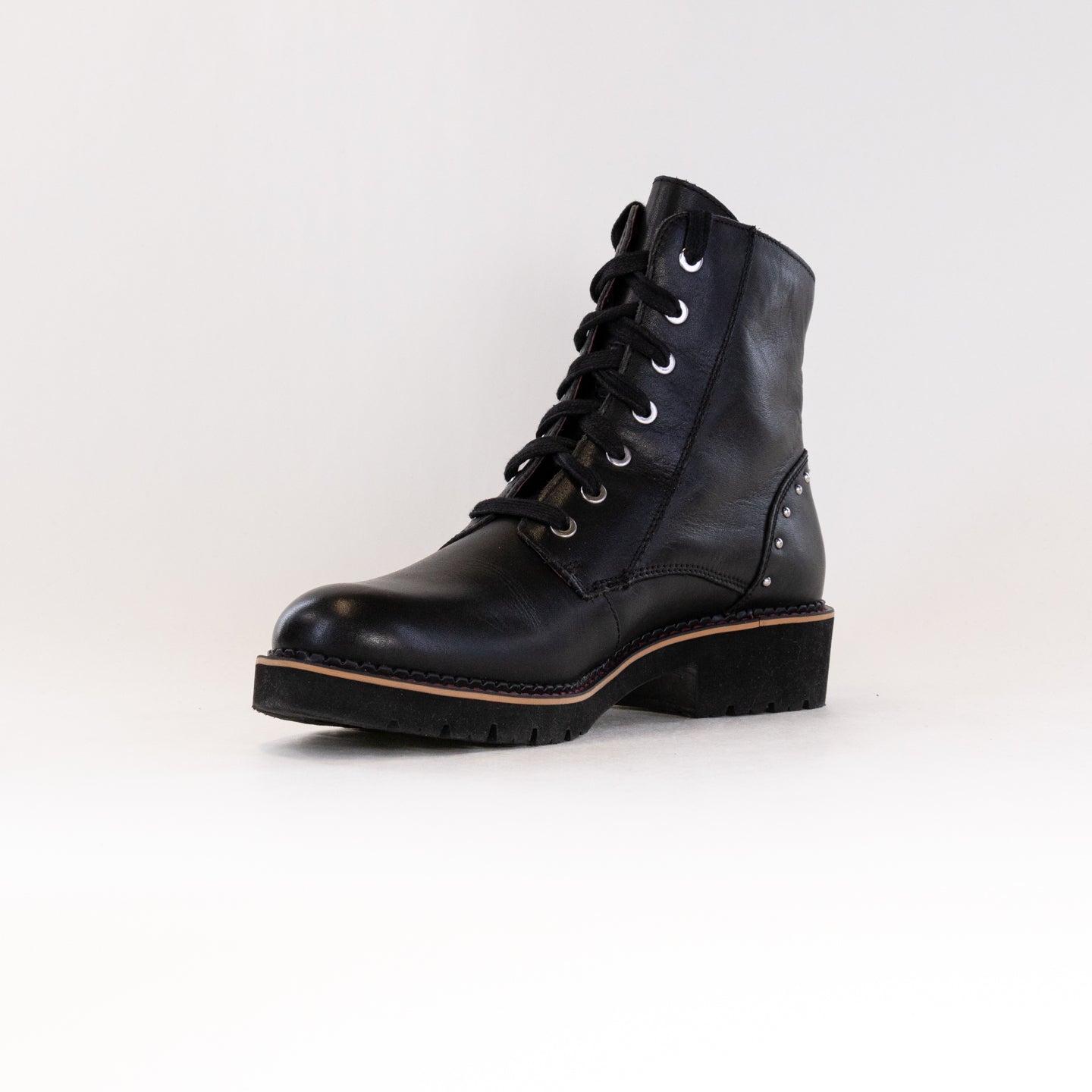 Pikolino Women's Vicar W0V - 8610 Black Ankle Boots with Light - weight Nonslip Soles