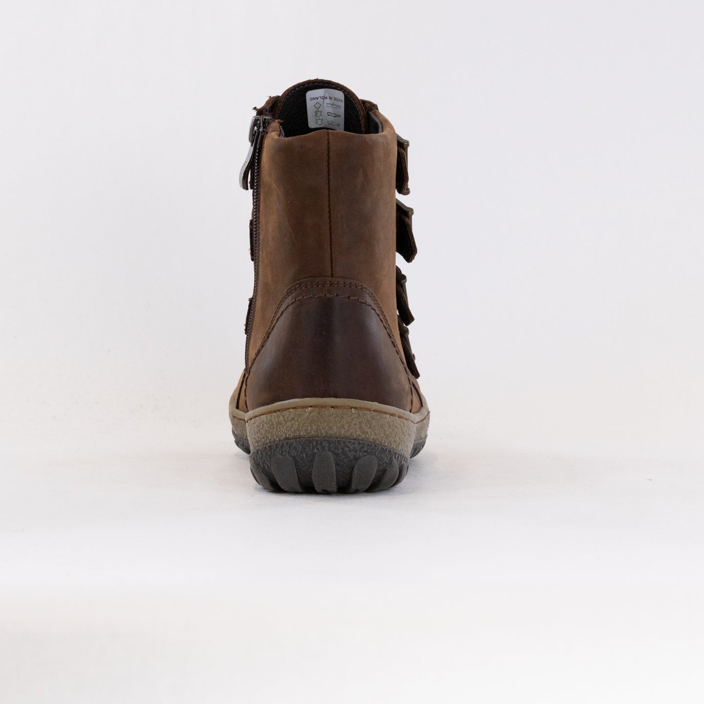 V-Italia Women's Stylish Kiki Brown Leather Boots for Fashion Enthusiasts