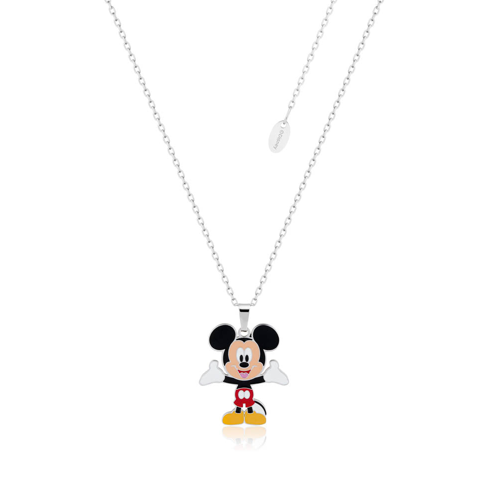 Disney Stainless Steel Chain with Mickey Mouse Pendant