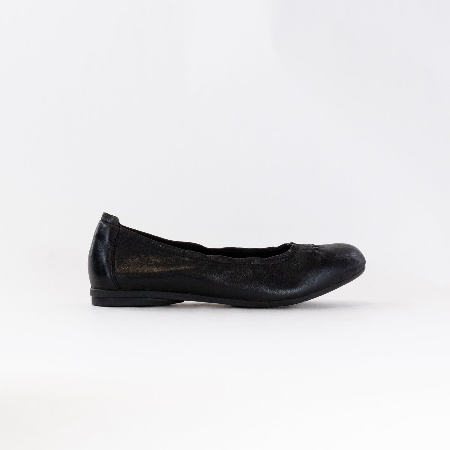Women's Clarks Rena Hop - Stylish Black Leather Flats