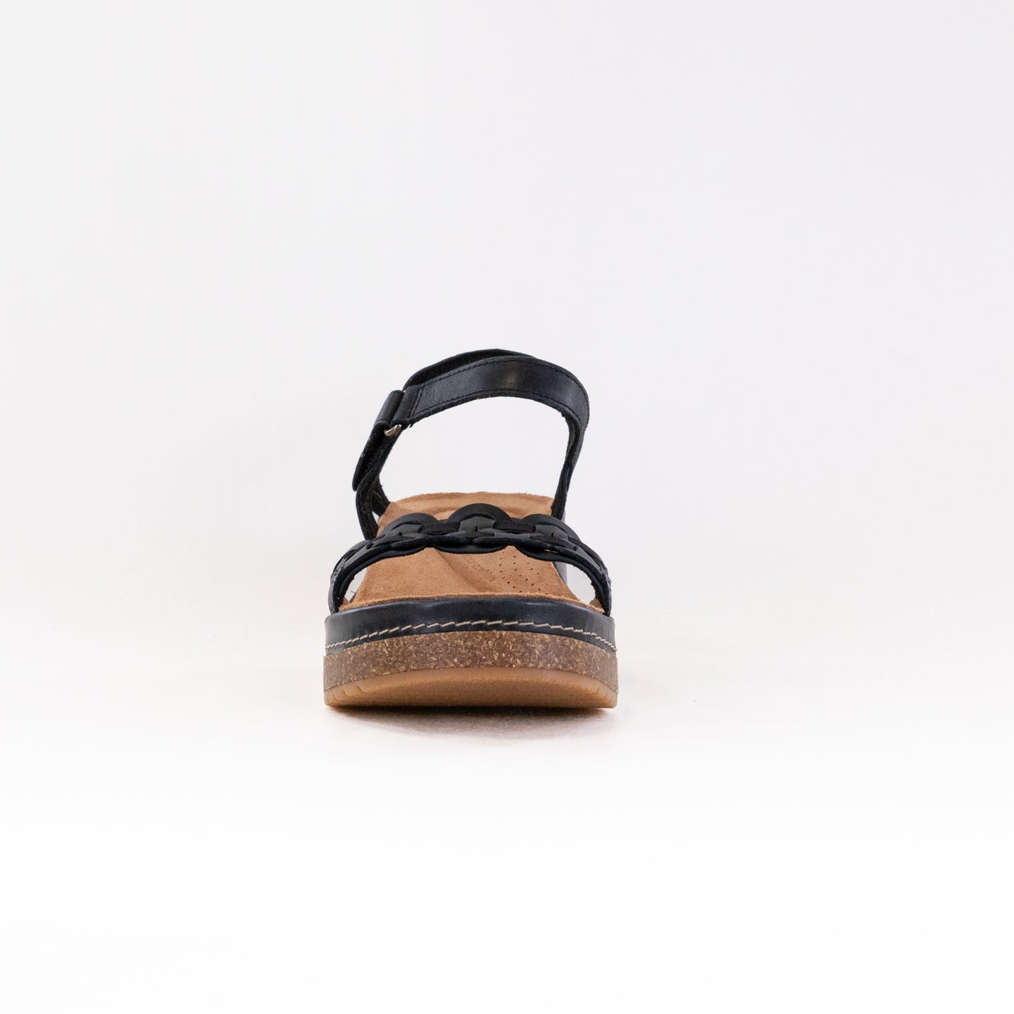 Women's Clarks Kassanda Bar Sandals - Stylish Black Leather
