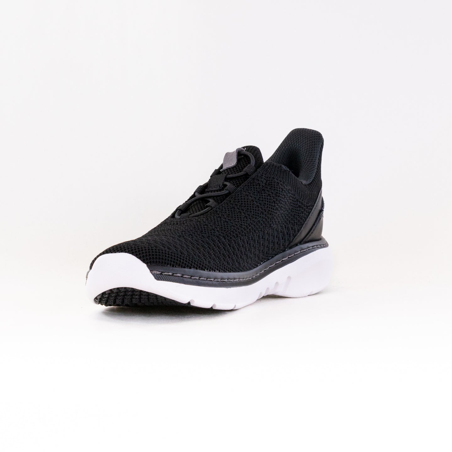 Clarks Men's ClarksPro Lo Casual Athletic Shoes - Black Knit